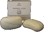 Herbal aloe cleansing bars - Gently clean and smooth your skin. 
